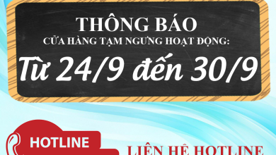 Photo of THÔNG BÁO TẠM THỜI NGƯNG HOẠT ĐỘNG SHOWROOM