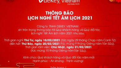 Photo of Công ty TNHH DEKEY VIET NAM Thông báo lịch nghỉ Tết Âm lịch 2021