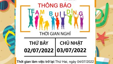 Photo of DEKEY VIETNAM – Thông báo lịch nghỉ Team Building 2022