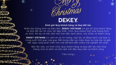 Photo of DEKEY VIETNAM – Xin gửi lời chúc Giáng Sinh và Năm Mới tới Quý khách hàng, Quý đối tác năm 2024