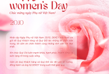 Photo of DEKEY Vietnam – Thư cảm ơn và chúc mừng ngày Phụ nữ Việt Nam 20/10