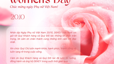 Photo of DEKEY Vietnam – Thư cảm ơn và chúc mừng ngày Phụ nữ Việt Nam 20/10
