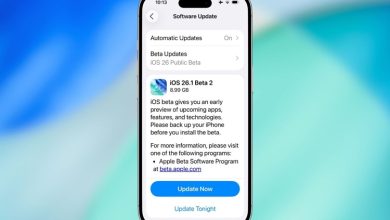 Photo of Apple phát hành bản beta 2 của iOS 26.1 và iPadOS 26.1 cho lập trình viên