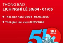 Photo of DEKEY VIETNAM – Thông báo lịch nghỉ lễ 30/04 – 01/05 năm 2026
