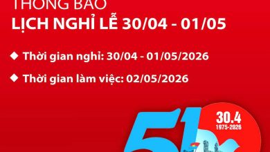 Photo of DEKEY VIETNAM – Thông báo lịch nghỉ lễ 30/04 – 01/05 năm 2026