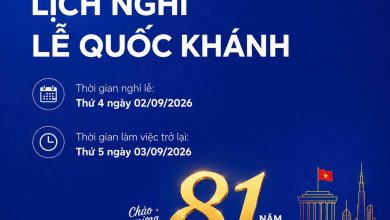 Photo of DEKEY Vietnam – Thông báo lịch nghỉ lễ Quốc khánh năm 2026